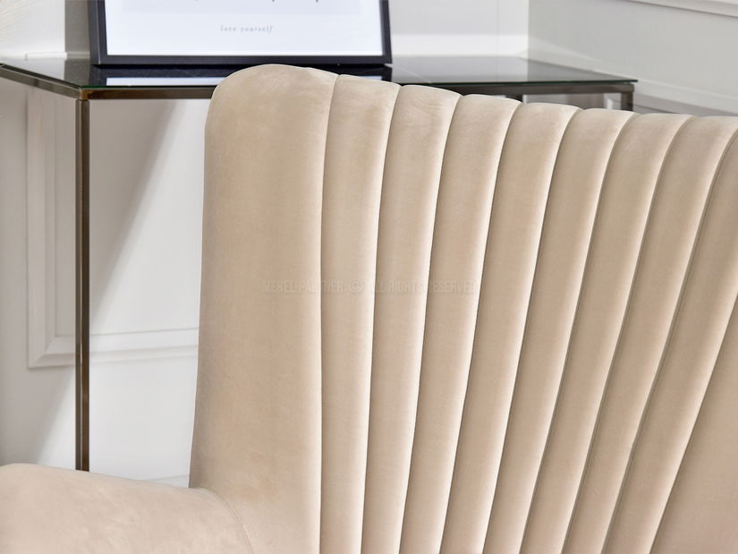 Fotoliu relax Nuttshell (bej + negru)