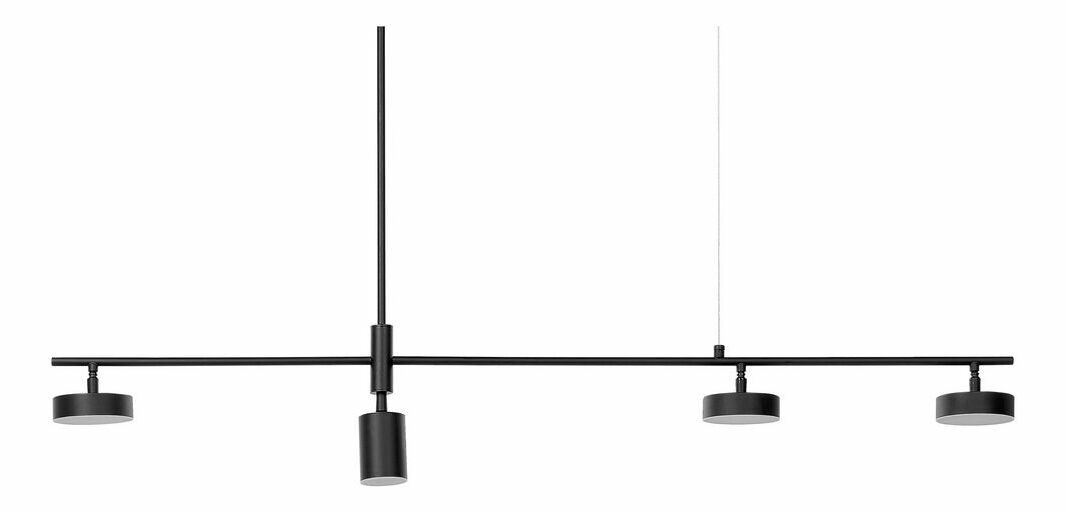 Závesné svietidlo Fabienne (čierna)