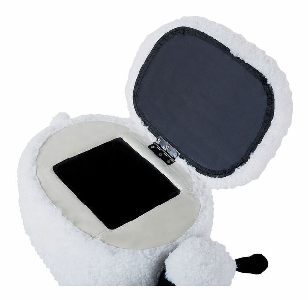 Scaun pentru copii Sunil (alb) 