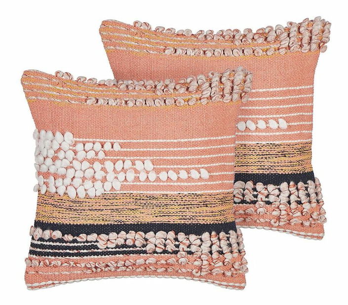 Díszpárna készlet (2 db.) 45 x 45 cm Deuta (narancssárga)