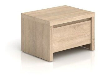 Noćni stolić Kaspian KOM1S (Hrast sonoma) 