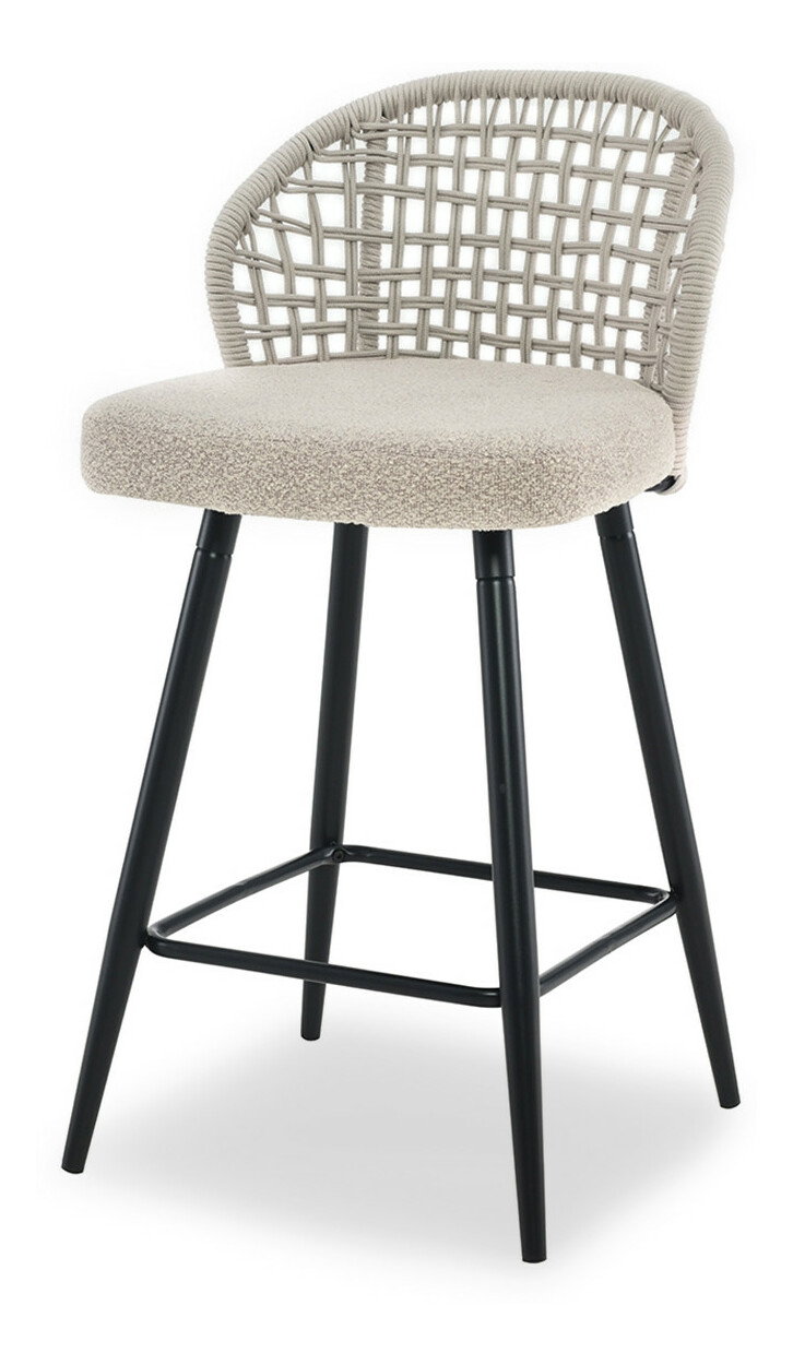 Scaun bar Moan (bej + negru)