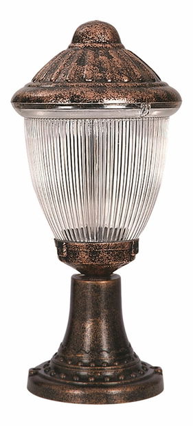 Vonkajšie nástenné svietidlo Bilal (hnedá)