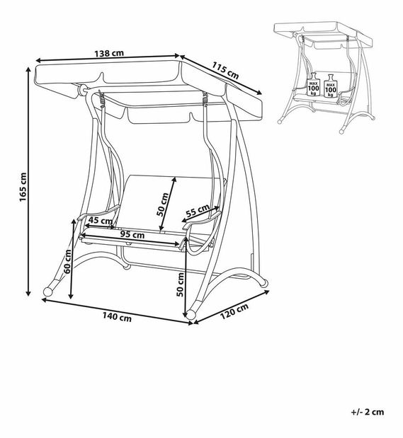 Balansoar Tasare (gri)