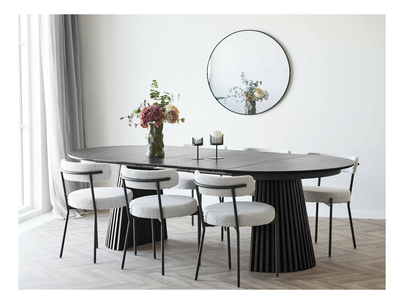 Svietnik 2 ks Csaloria 7 (čierna)