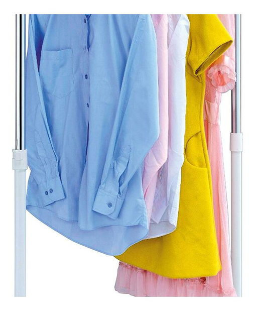 Cuier cu roți Ajedrez (alb)