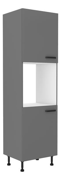 Dulap bucătărie pentru alimente pentru cuptor Nesia 60 DP 215 2F (Antracit)