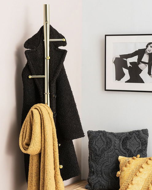 Vešiak CHIOS (oceľ) (zlatá)