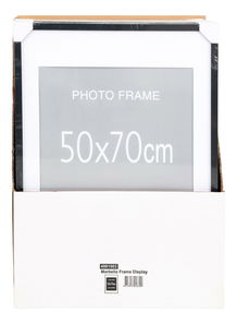 15 darabos képkeret szett Mnemeria 2 (fekete + natúr)