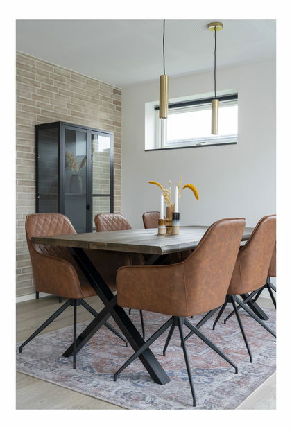 Závesné svietidlo Pindoria 4 (mosadzná)