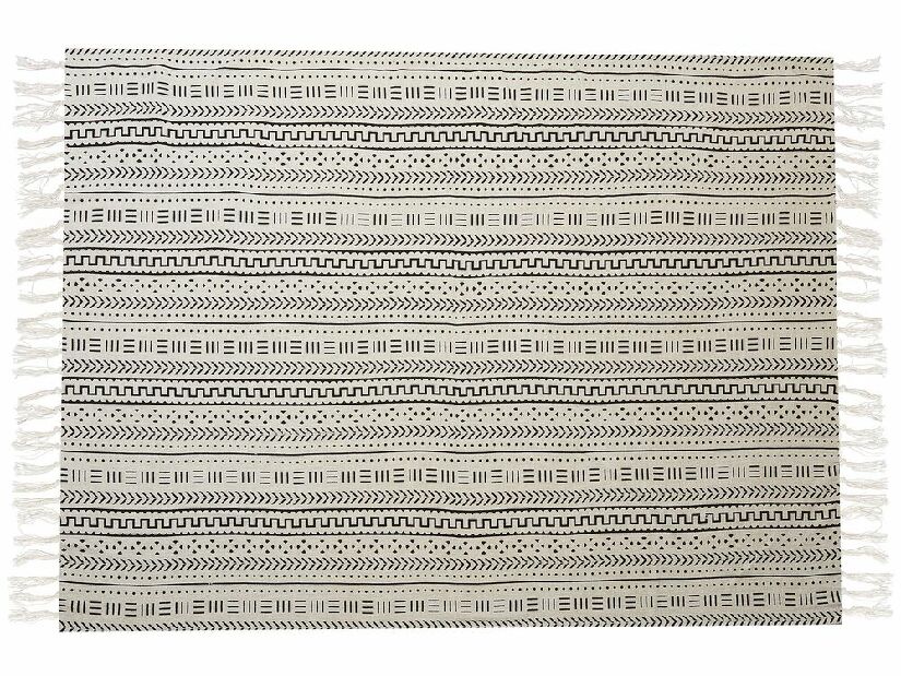 Pătură 130 x 180 cm Panza (alb)