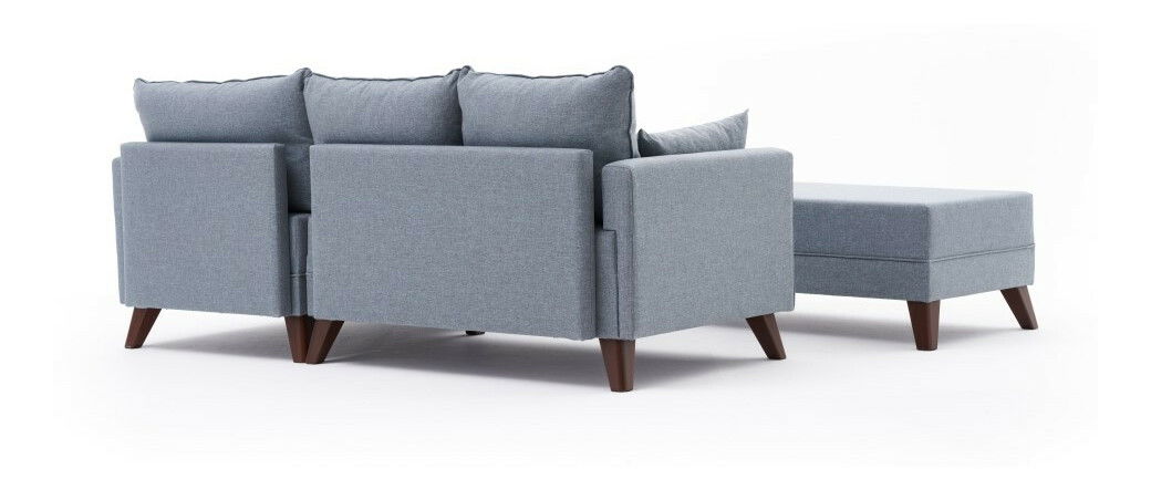 Canapea extensibilă Bellina Mini (albastru) (D)