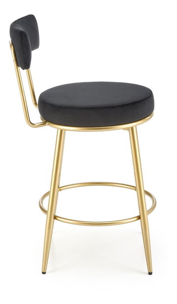 Barová stolička Hiky (čierna)