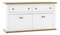 Komoda Leoras MZ10 (biela + dub grand)