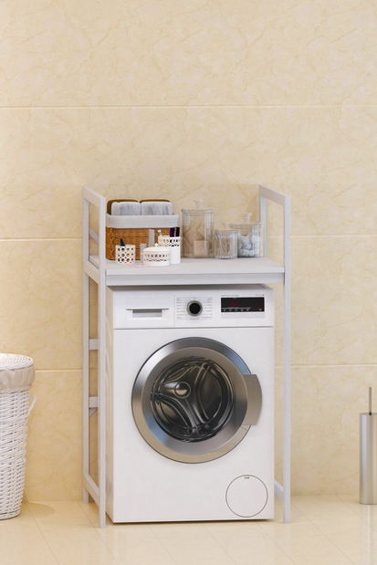 Dulap pentru mașina de spălat Center (alb)