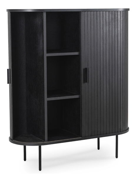 Skrinka Trisha 100 (čierna) 