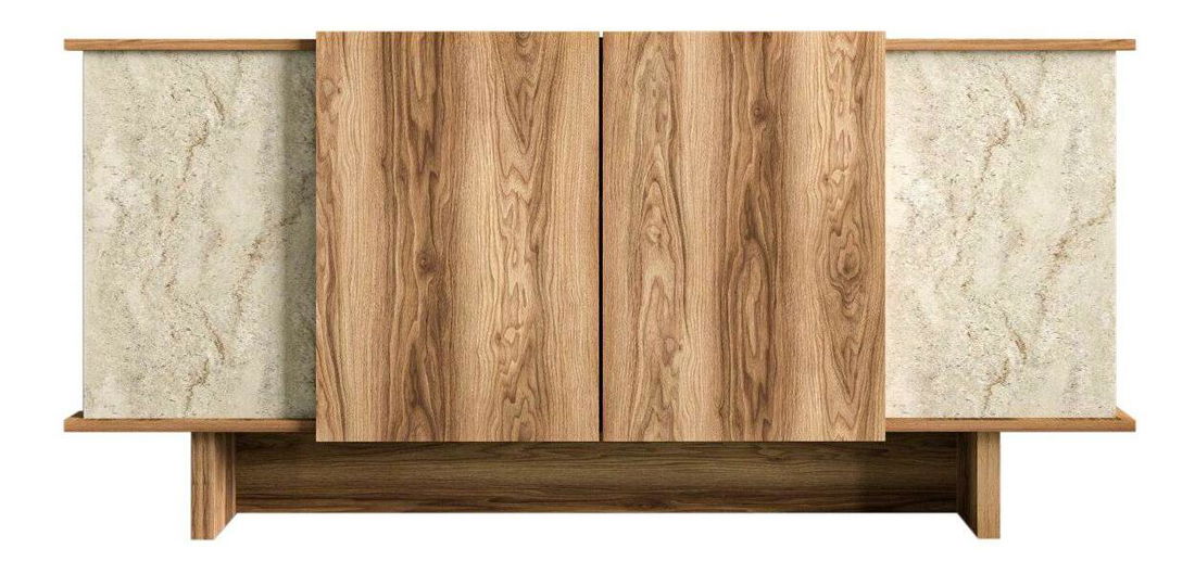 Szekrény Didus (travertin + dió)