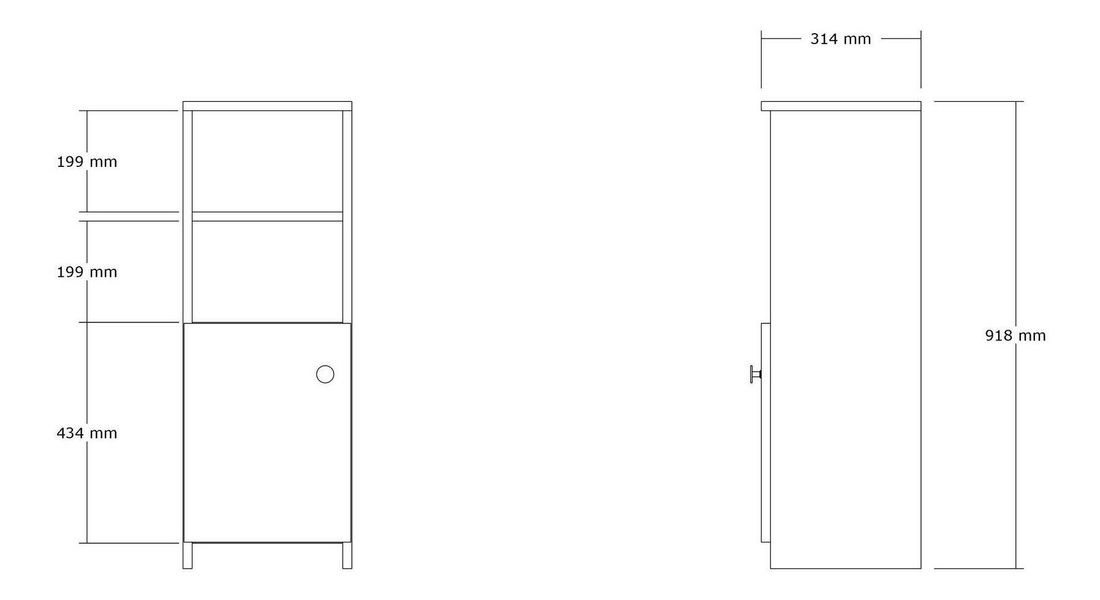 Raft Pamito (antracit) 
