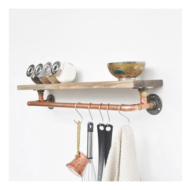 Polc Nenanu 14 (dió + arany rózsaszín)