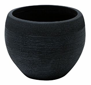 Ghiveci 30 cm- Zakza (Negru)