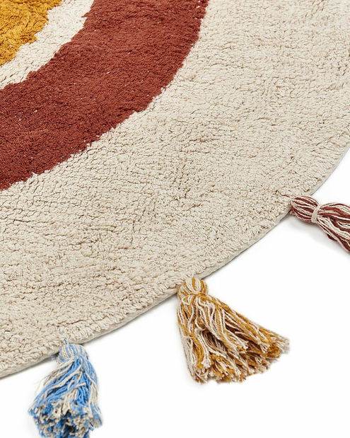 Koberec ⌀ 120 cm Yagza (viacfarebná)