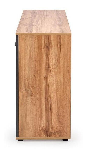 Komoda Lappa (sivá + dub wotan)