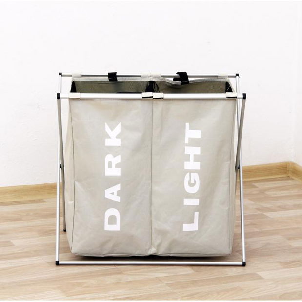 Kôš na bielizeň Lantana TYP 2 (sivobéžová)