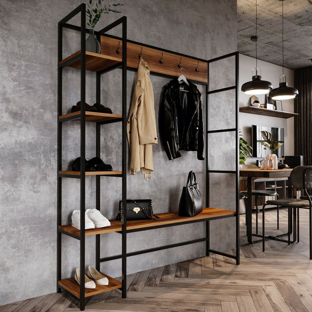 Set mobilier pentru hol Portal (Nuc)