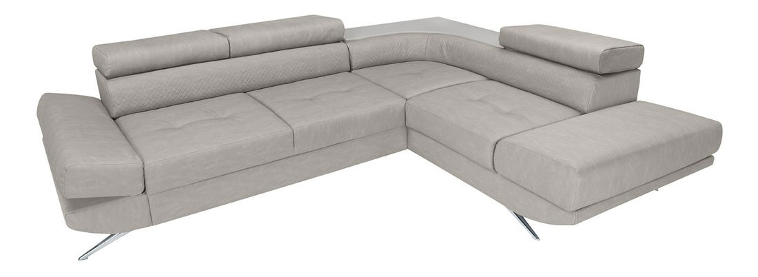 Rohová sedačka BRW Altro 2F.REC (sivá) (P)