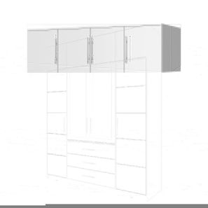 Nadogradnja za ormar za garderobu Lily D4 (bijela) *rasprodaja