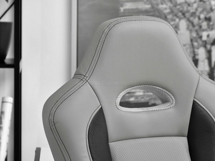 Scaun gaming Race (gri)