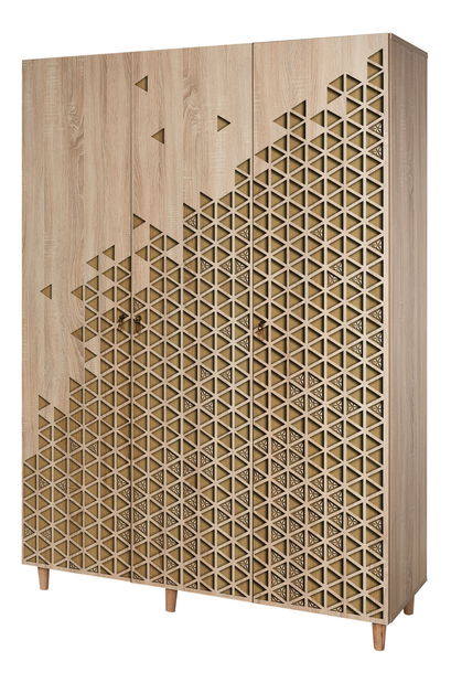 Šatníková skriňa Modella 120 (dub sonoma)