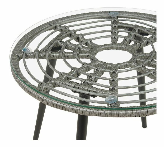 Set mobilier de grădină Lauza (gri)