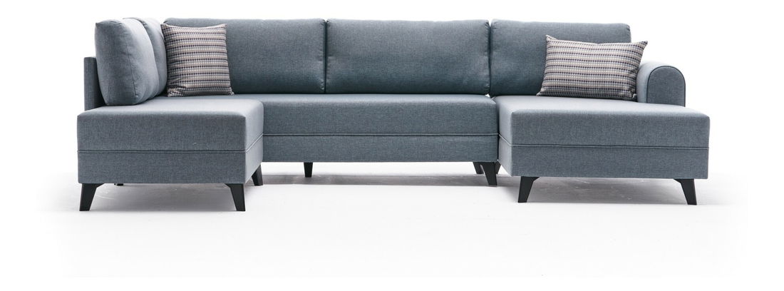 Canapea extensibilă Belli (albastru)