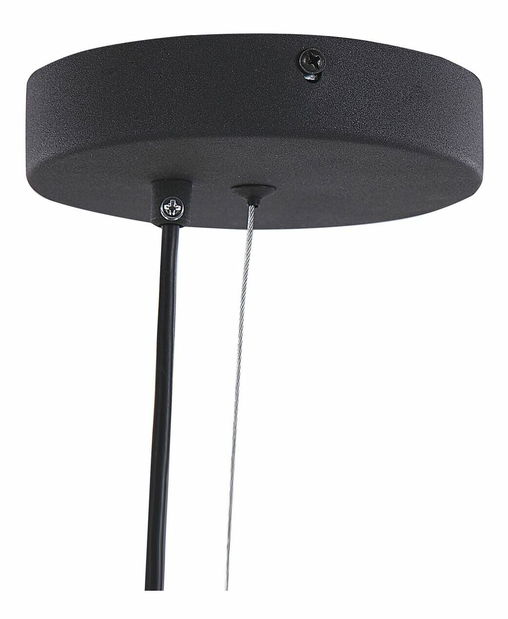 Viseća lampa Malza (crna + boja mesinga)