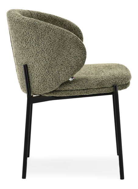 Jedálenská stolička Matices (zelená + čierna)