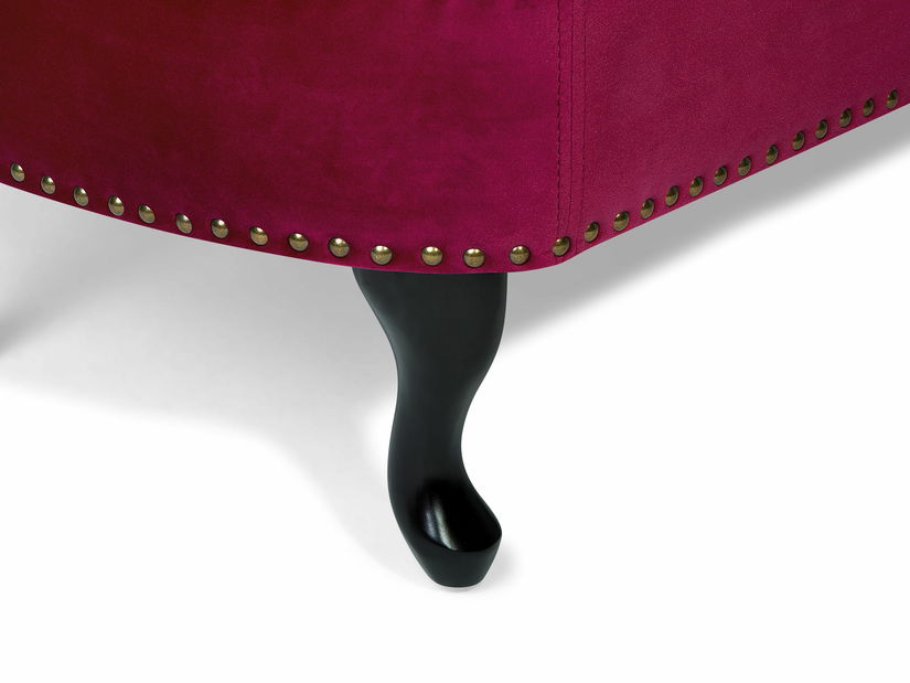 Fotoliu șezlong relaxare Nili (roșu închis) (D)