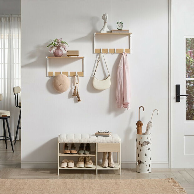 Set 2 ks vešiakových panelov Euforia (béžová)