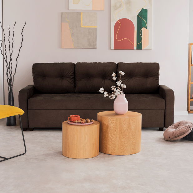 Canapea extensibilă Porta (ciocolățiu) 