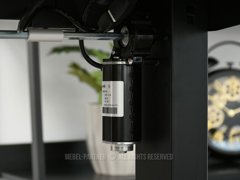 PC asztal Osto 140 (beton + fehér)