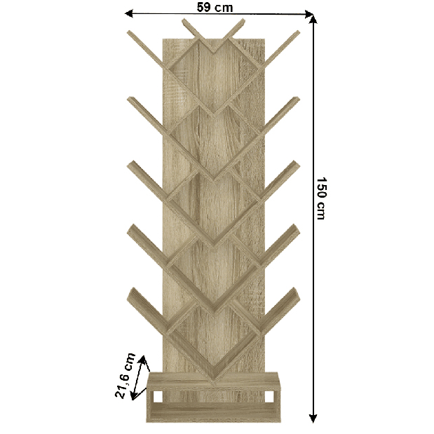 Raft Grisel (gri maro stejar)