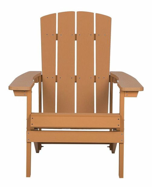 Záhradná stolička Adack (svetlé drevo)