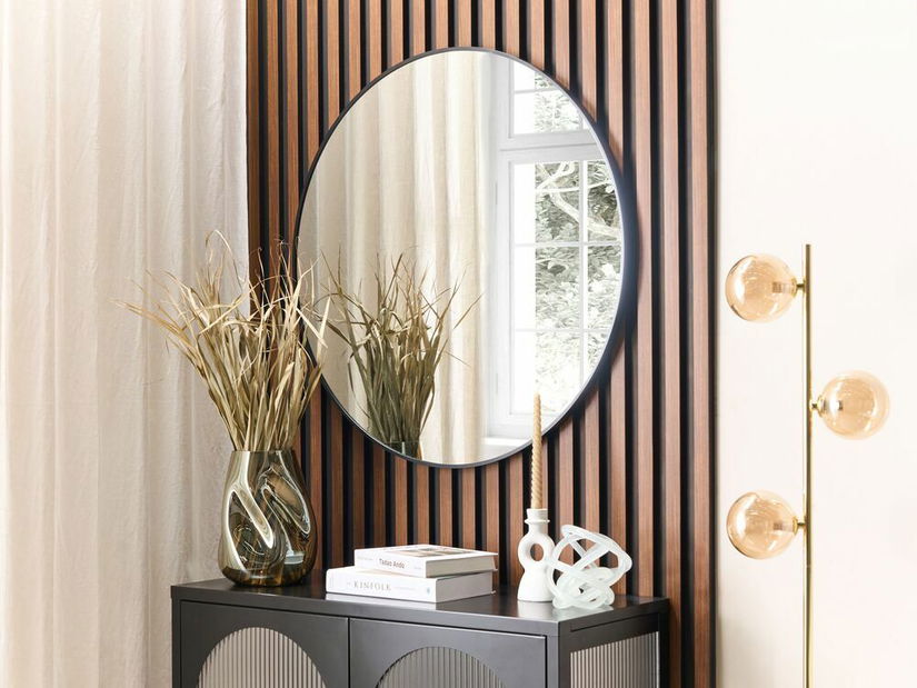 Fali tükör Akosua (fekete)