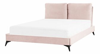 Manželská posteľ 140 cm Mellody (ružová)