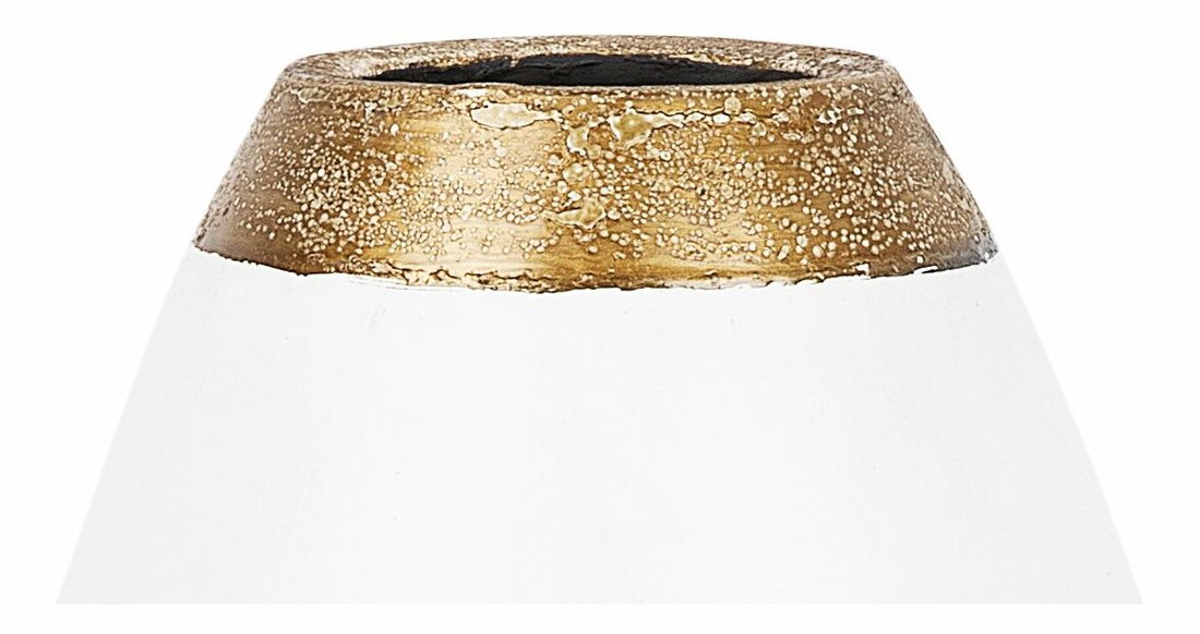 Váza CORIBA 32 cm (keramika) (biela)