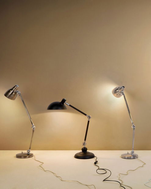 Asztali lámpa Meguon (fekete)