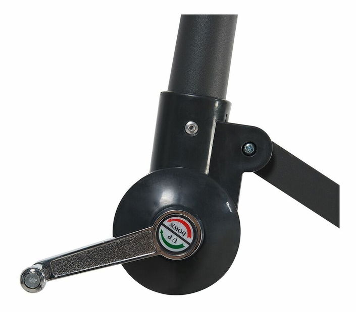 Záhradný slnečník 268 cm CALISA II (polyester) (svetlosivá)