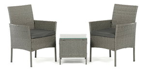 Záhradná zostava Assie (sivá)