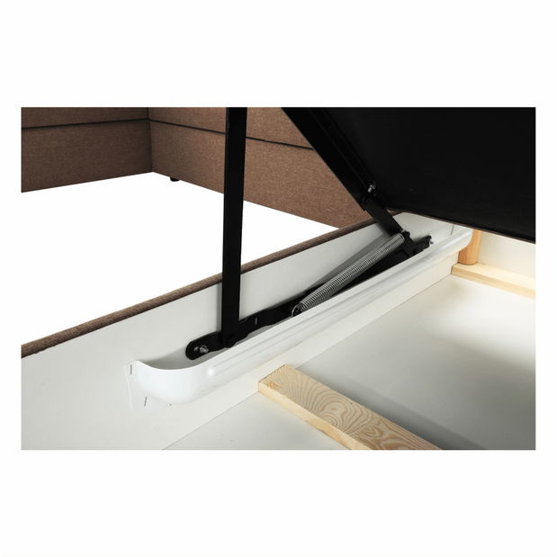 U-alakú Sarokkanapé Yadira barna(J)