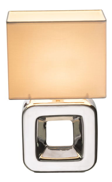 Stolové svietidlo Kilauea 21602 (klasické) (chróm + biela)